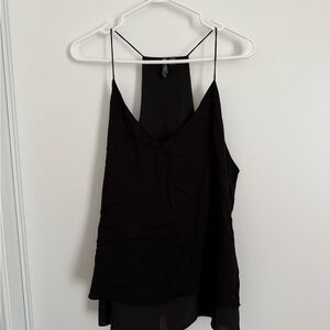 Elegant Black Camisole Top